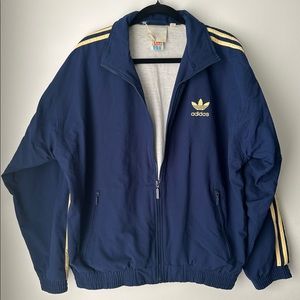 Vintage 90s Adidas Track Windbreaker